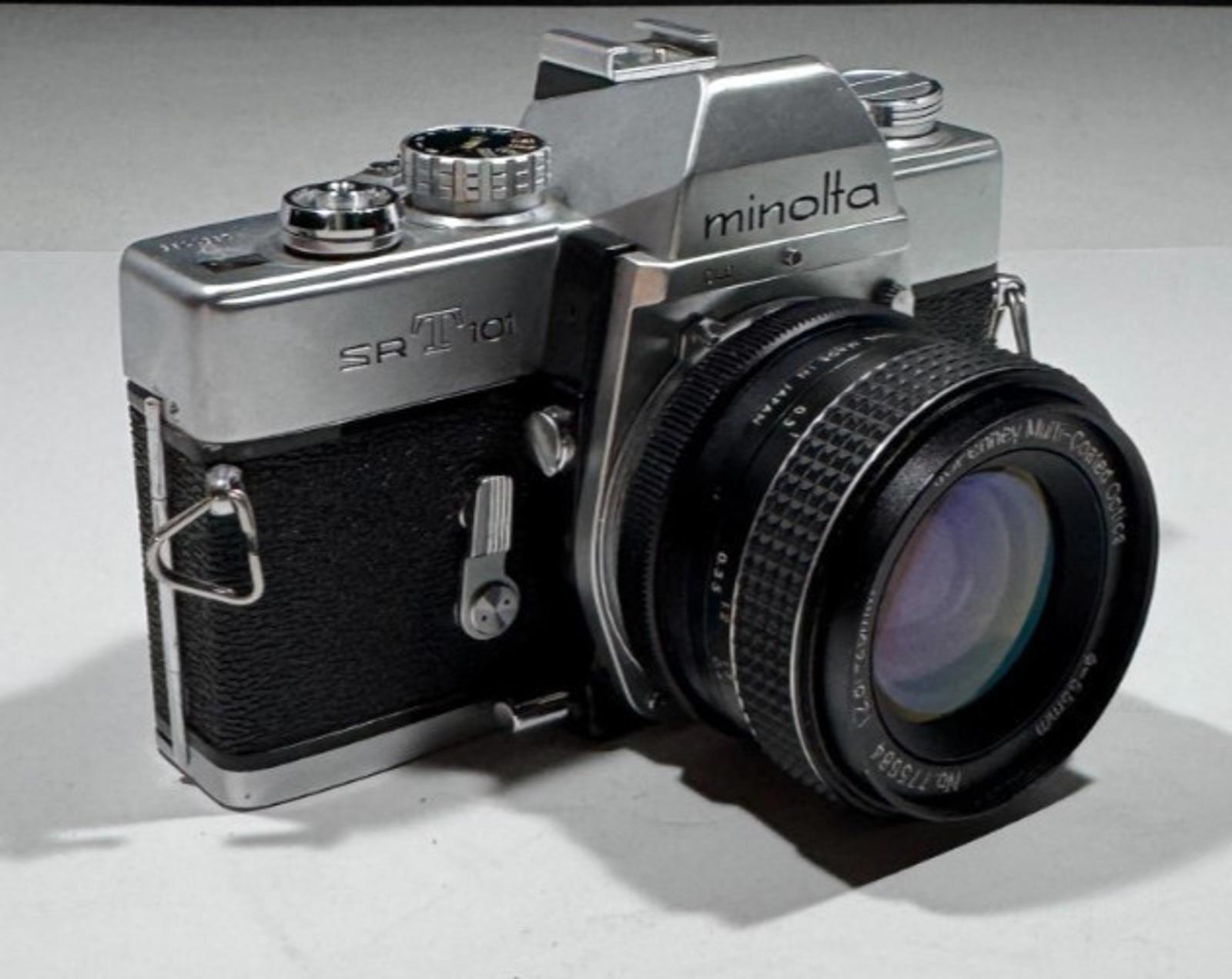 MINOLTA SRT101 ROKKOR-QD135mm F3.5セット MINOLTA SRT101 ROKKOR-QD135mm F3.5セット MINOLTA SRT101