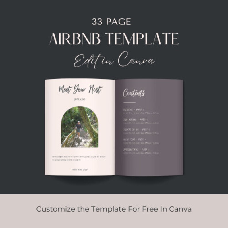 Editable Guide for Your Vacation Rental Airbnb & VRBO Guest