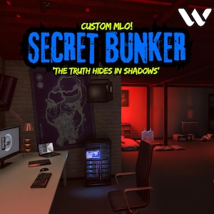 Bunker secret | Fivem MLO l Secret House l Jeu de rôle sérieux | Optimisé | Carte personnalisée