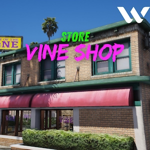 Vine Cafe | MLO Rollenspel Zakelijke winkel | Geoptimaliseerd | Mod | Hoge kwaliteit