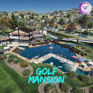Golf House / MLO l Mansion l Villa House / Ottimizzato / Gioco di ruolo / Alta qualità
