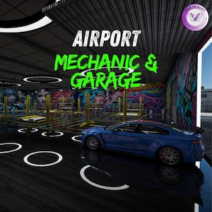 Mecánico de aeropuerto / Fivem l MLO l Juego de rol / Optimizado / Mod / Alta calidad
