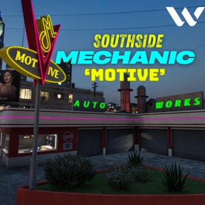 Mecánico de Southside / Fivem l MLO l Juego de rol l Mods de Fivem l Motive Auto Works / Alta calidad l Mapa personalizado