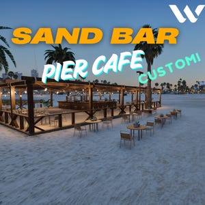 Bar de arena / Fivem l MLO l Juego de rol l Cafetería de playa l Interior l Tienda comercial l MAPA PERSONALIZADO