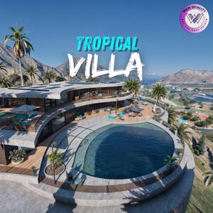 Villa tropicale l Fivem l MLO l Mansion / Fivem Mods l Ottimizzato l Roleplay