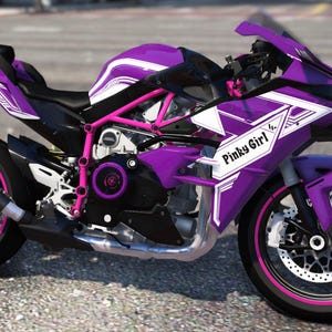 Fivem Custom Fahrrad | Debadged | Motorrad für Mädchen | Rollenspiel l Custom Motorrad