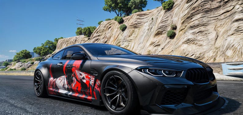 BMW M8 : Mansory Fivem L Debadged Unbranded L Custom Engine Sound L ...