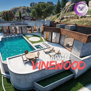 Vinewood House / Fivem l MLO l Mafia Mansion / Ottimizzato / Mod / Alta qualità
