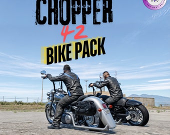 GTA V Bike Pack: 42 CHOPPERS  | Motorcycle pack | High Quality | GTA V | FiveM Ready | Chopper | Bikes | Grand Theft Auto 5 l Fivem