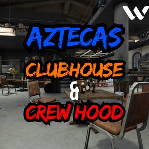 Clubhouse- Crew Hood / Juego de rol l MLO / Mapa personalizado / Optimizado