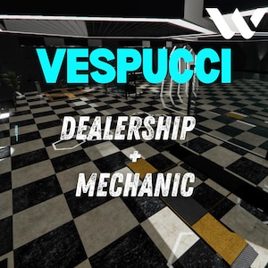 Autohaus - Mechaniker Vespucci l Fivem l MLO | Kardealer | Rollenspiel l Geschäft Laden