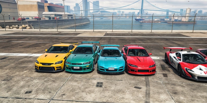 FiveM Nissan Car Pack Debadged Unbranded Vehicle Pack Optimized l Mod l Debadged l Custom Vehicle Pack l Grand Theft Auto 5 l FiveM image 4