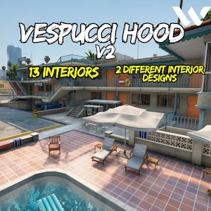ベスプッチ フード V2 | | Fivem l MLO l ロールプレイ l | Fivem Mods l クルーフード l マップ