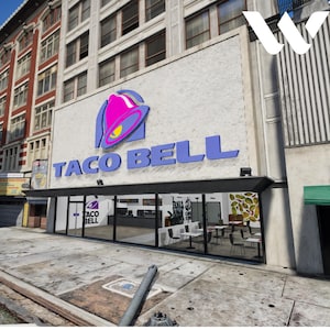 Taco Bell / Fivem l MLO l Mapa de negocios l Juego de rol / Optimizado / Mod / Alta calidad /