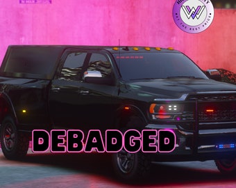 Dodge Ram Police l FiveM l Debadged l Unbadged l Premium l Grand Theft Auto 5 l High Quality l Premium Fivem Ready l Optimized  Vehicle Pack