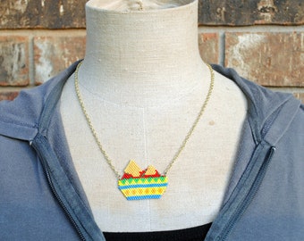 Made to Order: Chips and Salsa Necklace