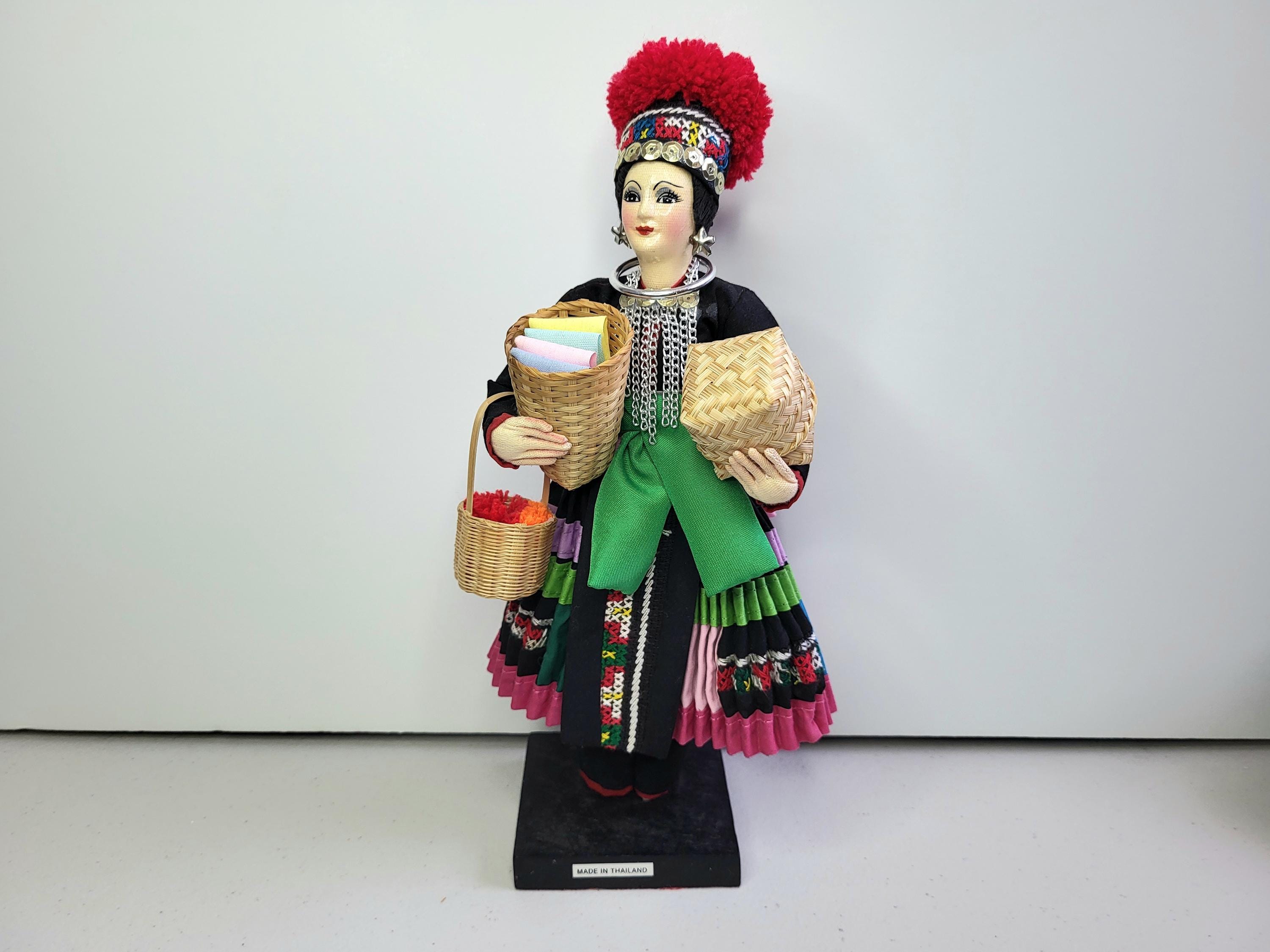 Vintage Thailand Doll - Etsy