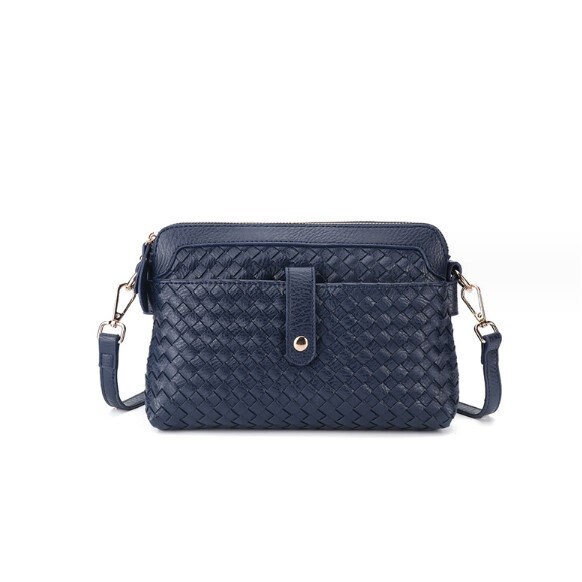 Eva Womens Shoulder Bag With Double Zipper Stylish Crossbody For Active Women On The Go Durable main image 0
