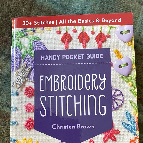 Embroidery Stitching Handy Pocket Guide