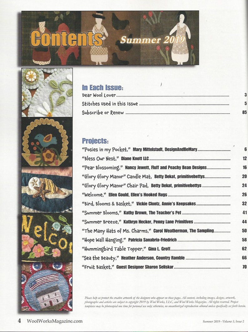 Wool Works Magazine Summer 2019
