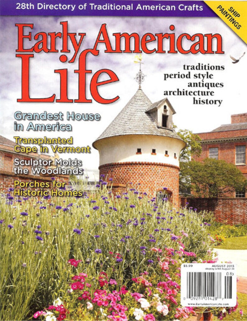 Early American Life Magazine Back Issues 2013 2014 Etsy