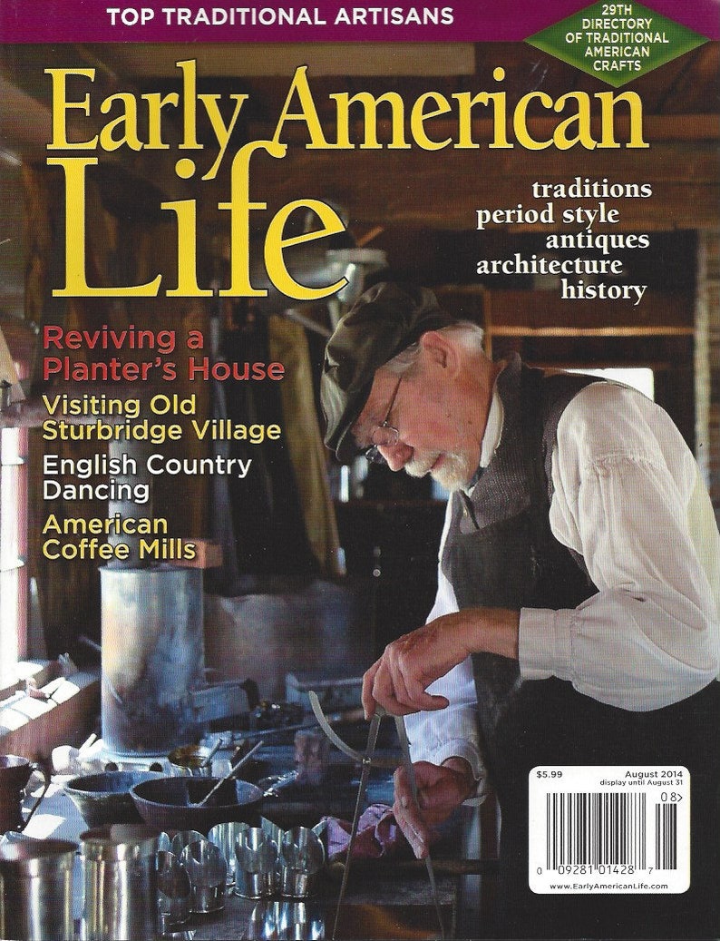 Early American Life Magazine Back Issues 2013 2014 Etsy