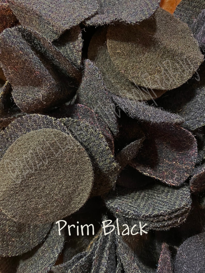 PreCut Wool Pennies 2 inch Etsy