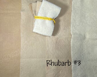 Rhubarb WOOL ~ Naturally – HandDYED– Plant Dyed Wool Pack