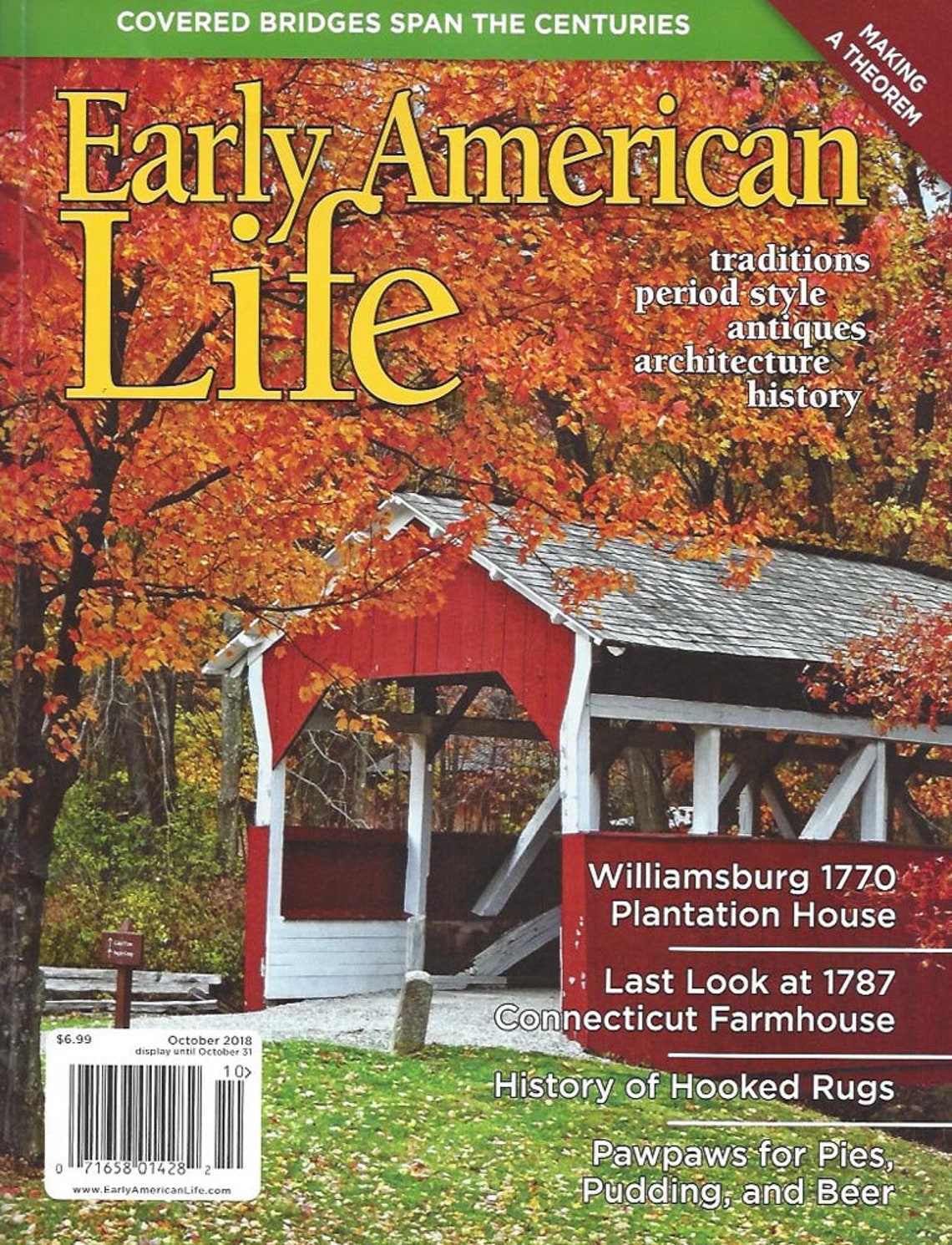 Early American Life Magazine Back Issues 2018 Etsy