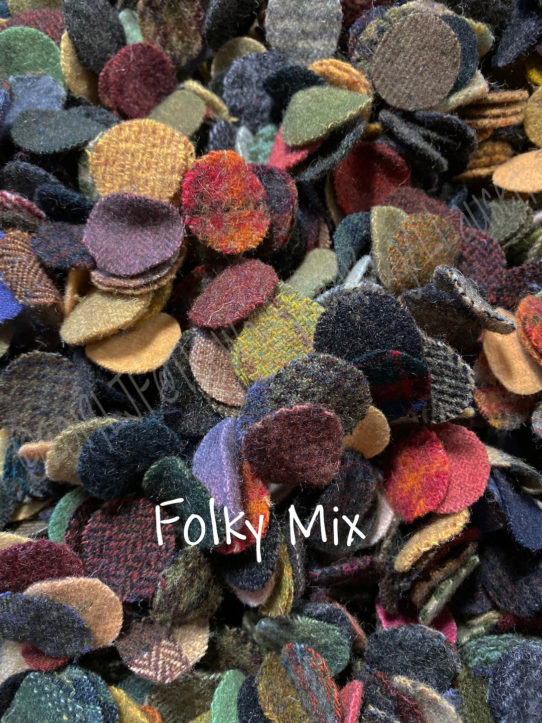 Precut Wool Pennies 1 Inch Etsy