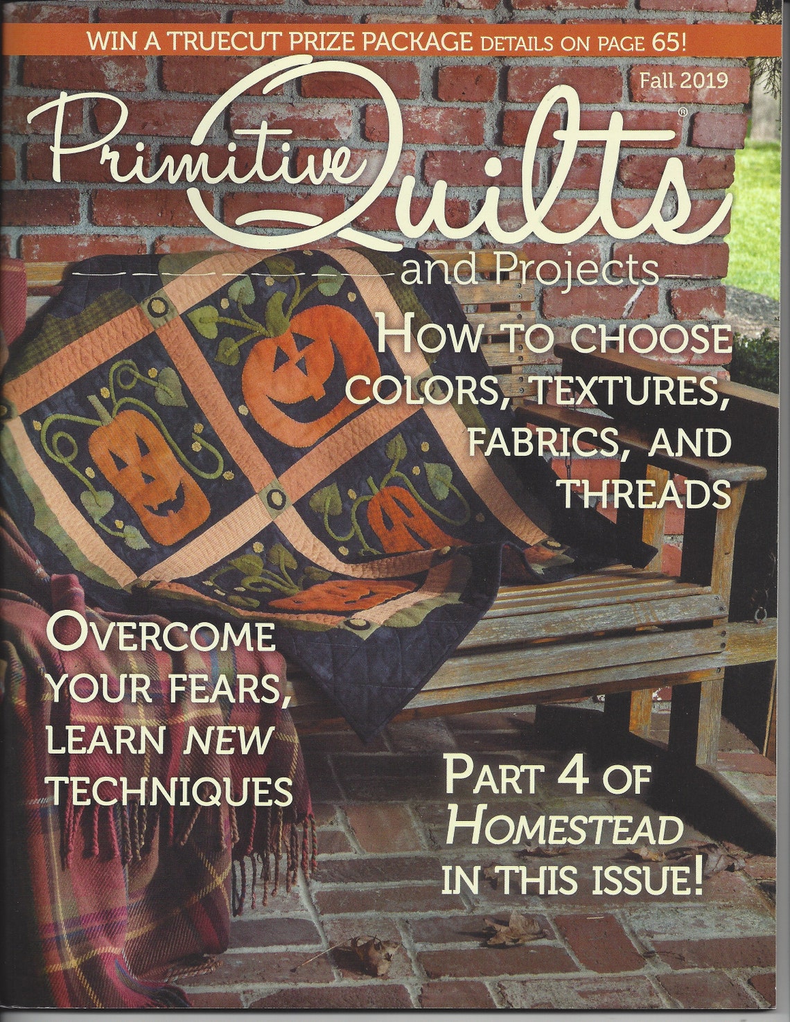 Primitive Quilts and Projects Magazine 2019 and Back Issues Etsy