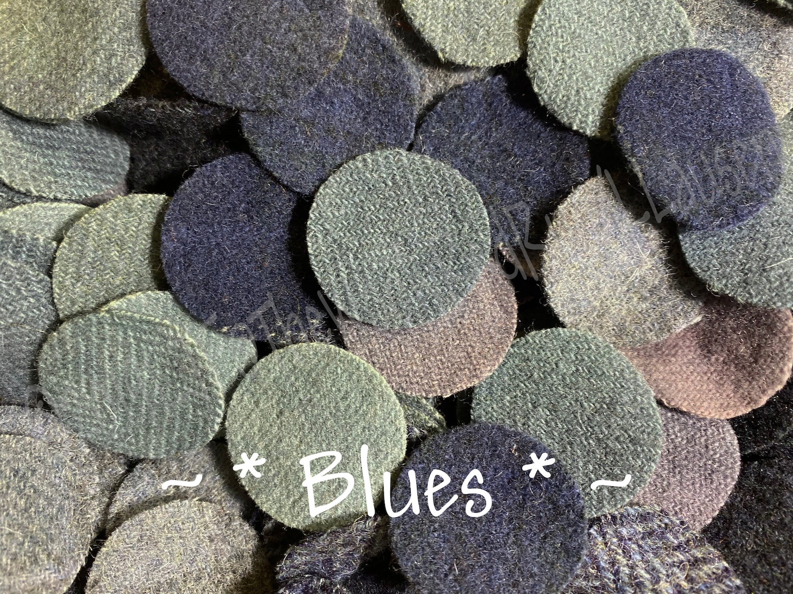 Precut Wool Pennies 1 Inch Etsy