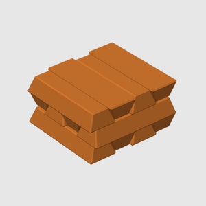 Ingot from Satisfactory | 3D-Model for 3D-Printing