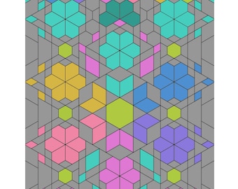 EPP-quiltpatroon Sweet Dreams