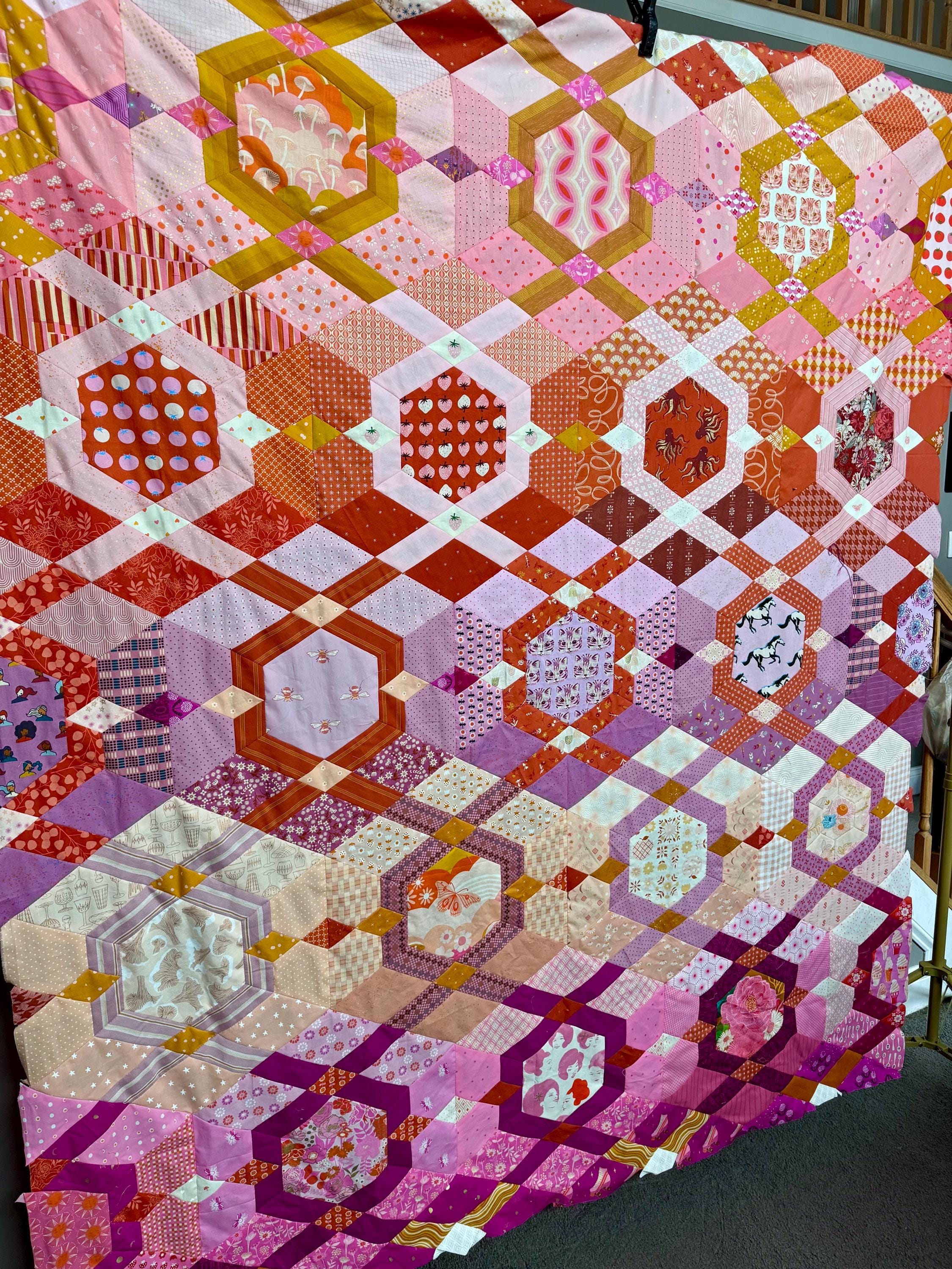 Fall Epp Pattern Flow EPP Quilt Pattern (updated) - Etsy