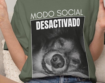 Magliette con Chihuahua che cambiano umore, Noioso, Triste, Modalità sociale disattivata, Modalità nervosa attivata, Sempre giovane, Regalo perfetto per compleanno, Natale