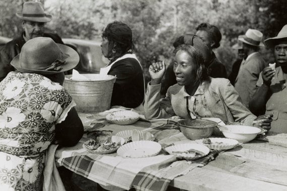 Instant Download African American Art Vintage Church Picnic Black and White  Print Digital Download CU Commercial Use - Etsy