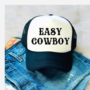 Country Trucker Hat| Trucker Hat Women | Cool Trucker Hat | Funny Trucker Hat | Foam Trucker Hat | Custom Trucker Hat | Cowboy Trucker Hat