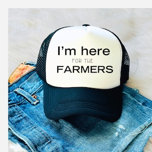 Custom Two-Tone Trucker Hat: Slogan Party Hat
