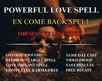 Powerful Love Spell | Bring Back Ex | obsessive love spell | love spell cast | sameday spell cast | binding love spell-cast | Love Spell