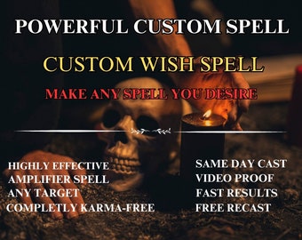 Custom Spell Casting | Make A Wish  | obsessive love spell | personal spell cast | sameday spell cast | Removing third party spell