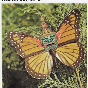 Collage Art, Original Artwork, Surreal Butterfly Art, Dadadreams
