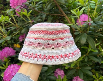 Crochet pattern Slime bucket hat/Opskrift Silma bøllehat