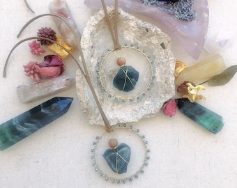 Custom Blend Aromatherapy  Crystal Car Accessory, Rear View Mirror Charm, Gemstone Sun Catcher, Car Diffuser, Positive Vibes Charm, Gift