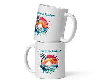 Sunrise Fueled Beach Mug.