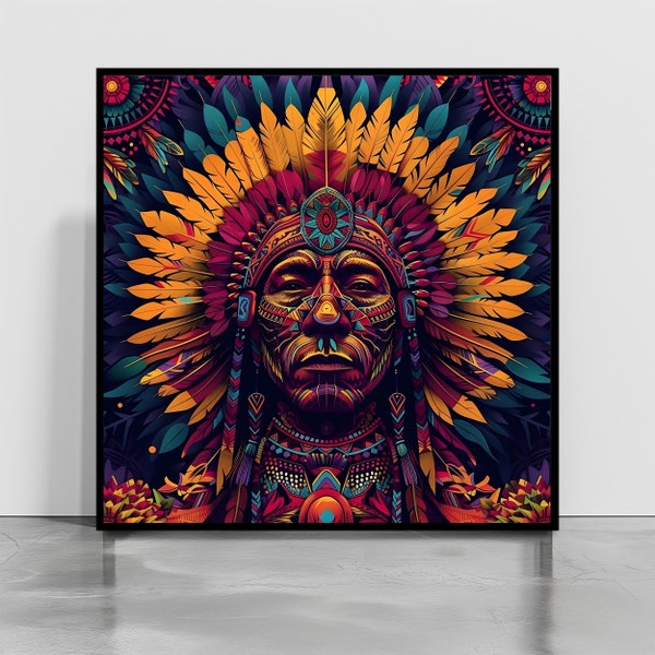 Tribal Poster - Etsy