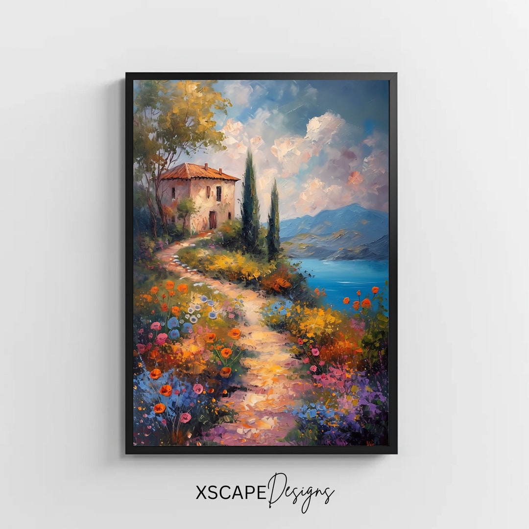 Coastal Cottage Framed Art main image 1