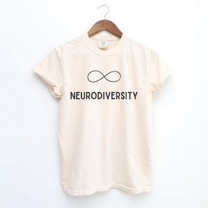 Neurodiversity T Shirt, Autism Acceptance Shirt, Minimal Line Art Tee, Inclusive Teacher Shirt, Neurodivergent Affirming Apparel