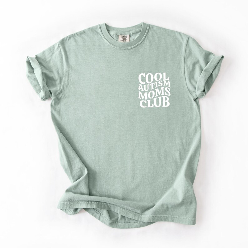 Cool Autism Mom Club Shirt | Comfort Colors Autism Mom Tee | Special Needs Mama Gift | Neurodiversity Mom T Shirt Bay