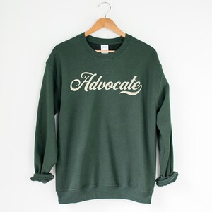 Vintage Advokat Sweatshirt, Autismus Akzeptanz Shirt für Eltern, Geschenk zum Jahresende für SPED Lehrer, Inklusion wichtig, Neurovielfalt Shirt